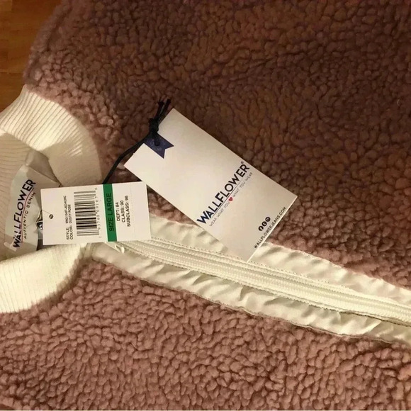 Wallflower Pink Fleece Jacket - Picture 4 of 5